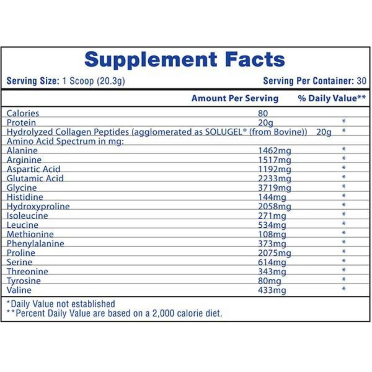 Hi-Tech Collagen Peptides - Kingpin Supplements