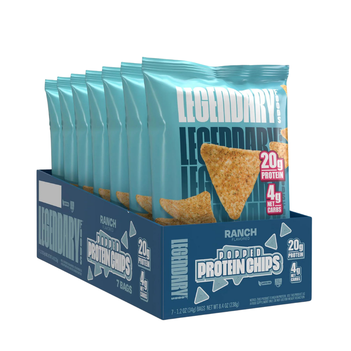 Popped Protein Chips - Kingpin Supplements