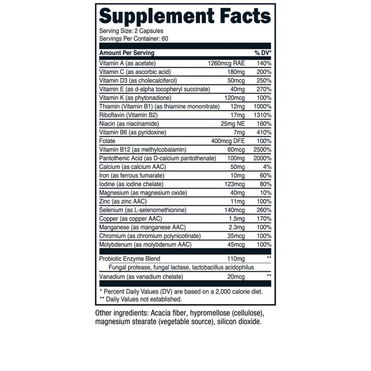 Nutricost Multivitamin - Kingpin Supplements
