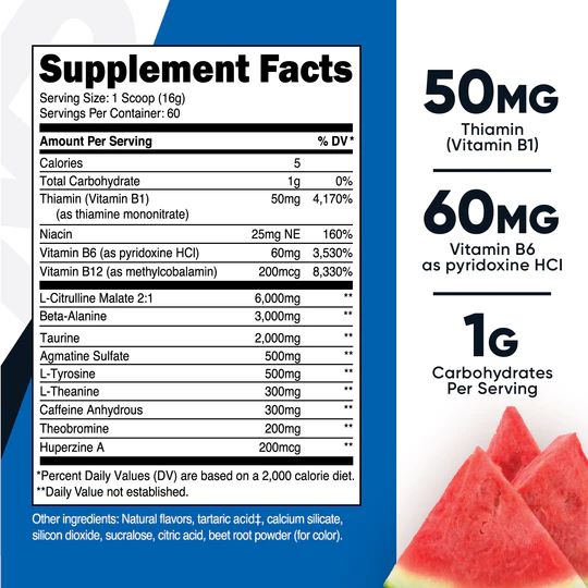 Nutricost Preworkout Complex - Kingpin Supplements