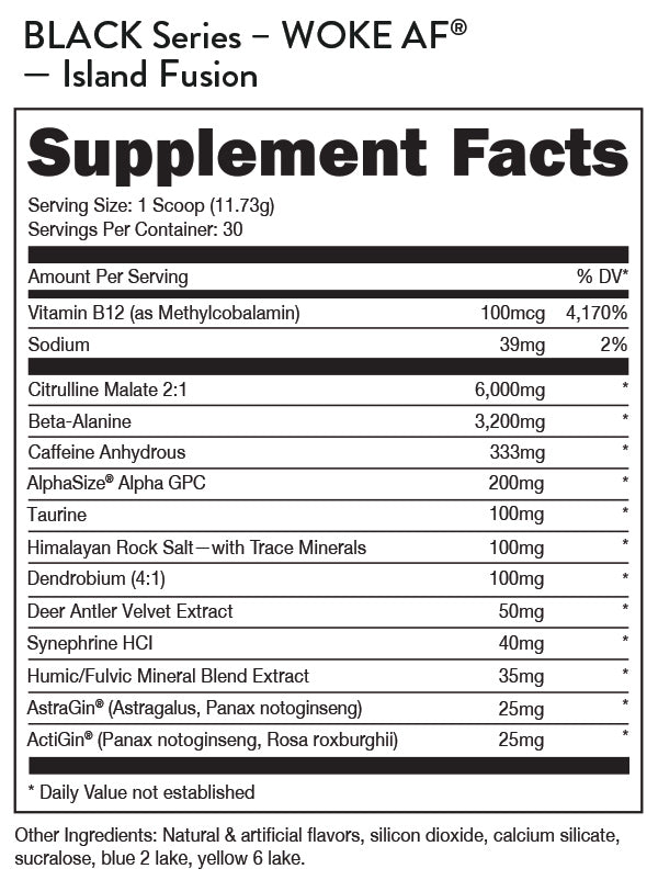 Woke AF Preworkout by DAS Labs - Kingpin Supplements