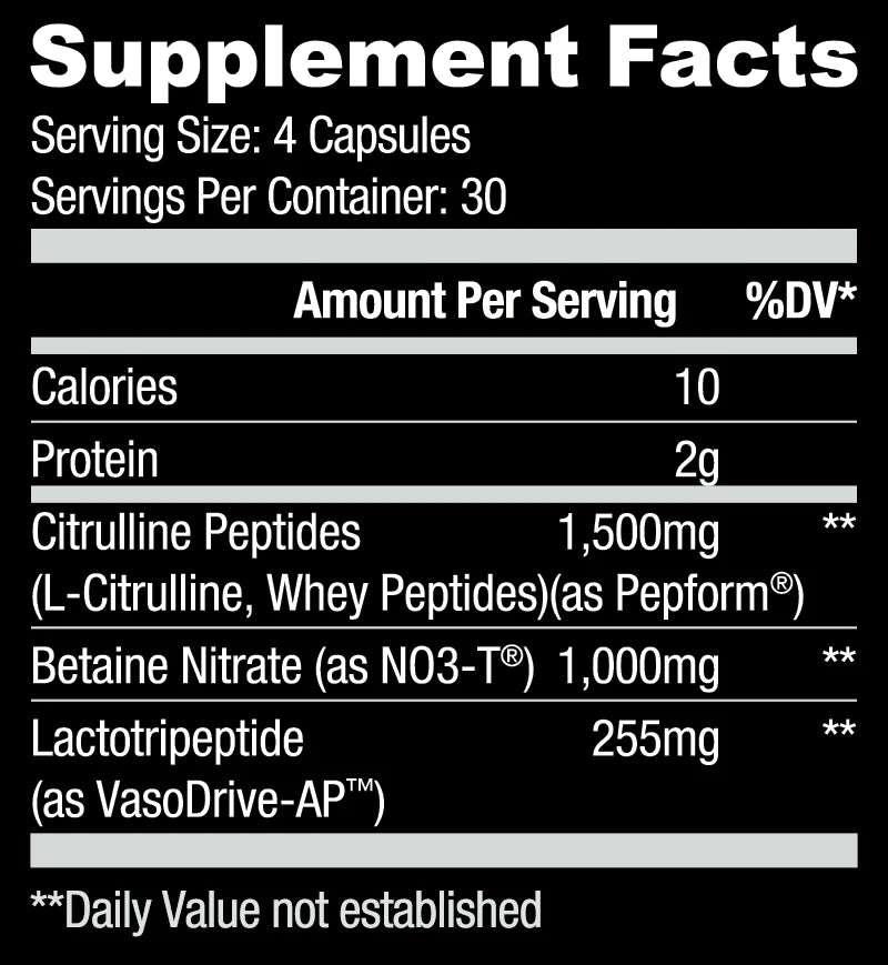 Pump Cap Max by Ryse - Kingpin Supplements