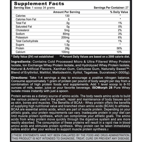 Isomorph - Kingpin Supplements 