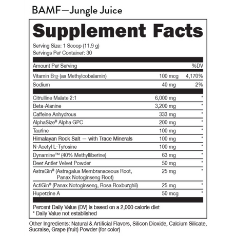 BAMF - Kingpin Supplements 