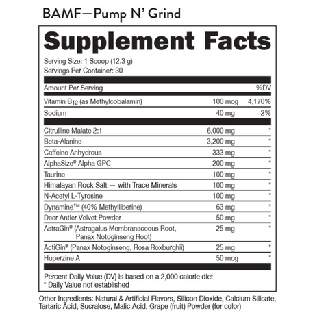 BAMF - Kingpin Supplements 