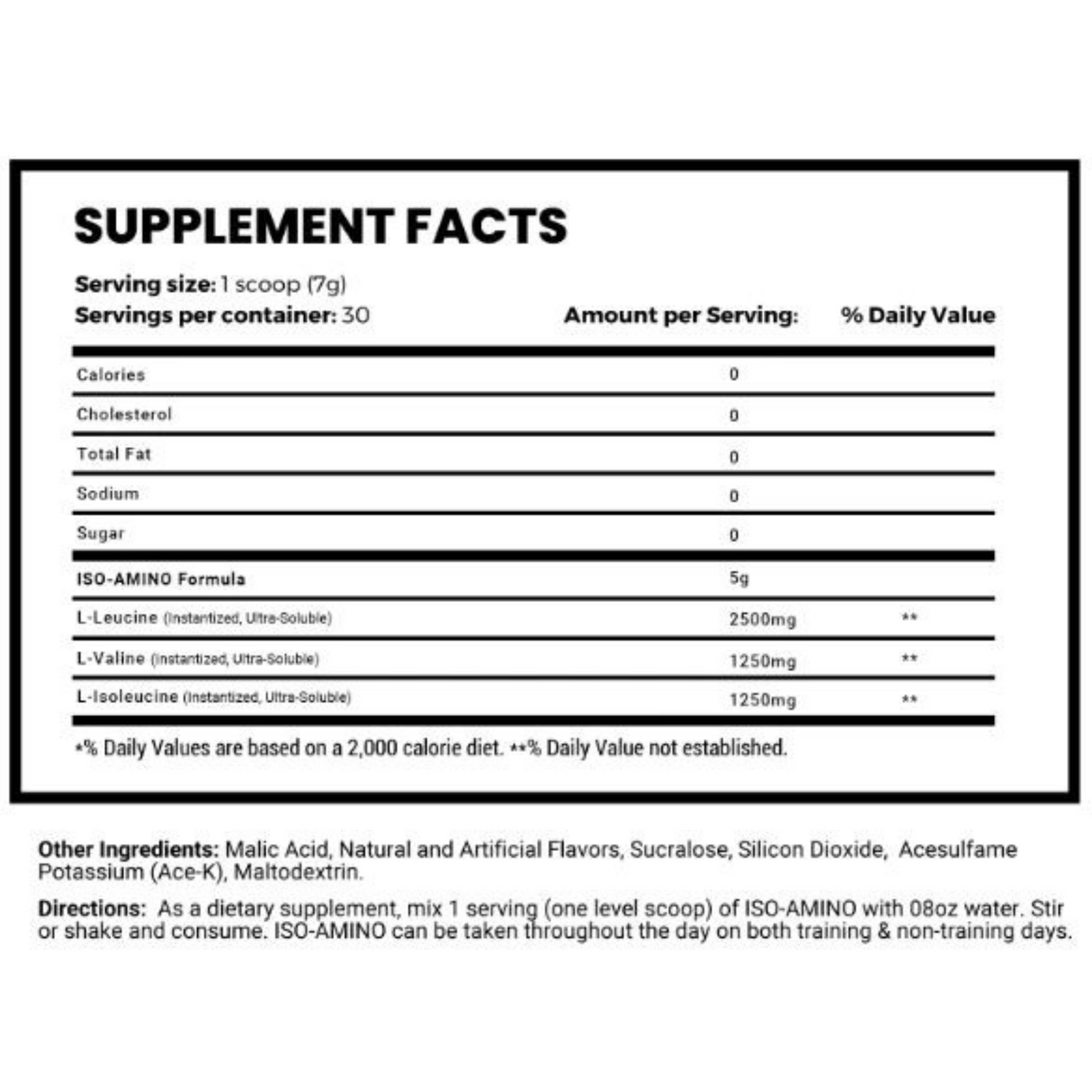 ISO AMINO Kingpin Supplements