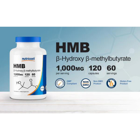 Nutricost HMB Capsules - Kingpin Supplements 