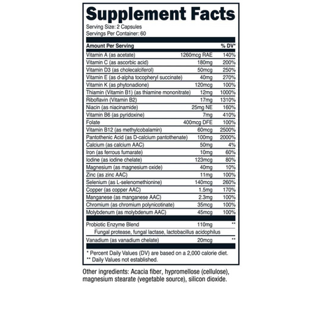 Nutricost Multivitamin - Kingpin Supplements 