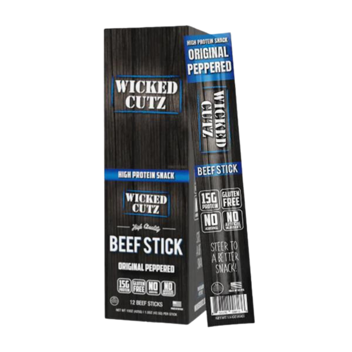 Wicked Cutz Beef Stick - Kingpin Supplements 