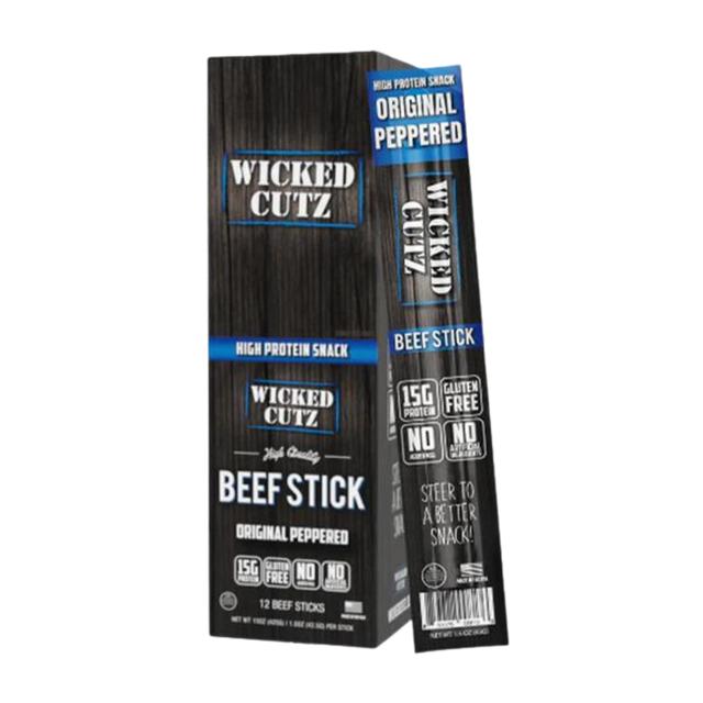 Wicked Cutz Beef Stick - Kingpin Supplements 