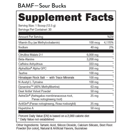 BAMF - Kingpin Supplements 