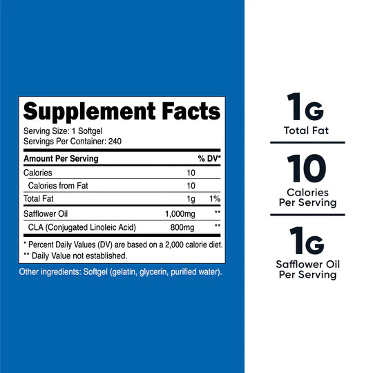 Nutricost CLA Softgels - Kingpin Supplements 