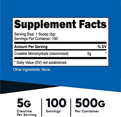 Nutricost Creatine Monohydrate - Kingpin Supplements 